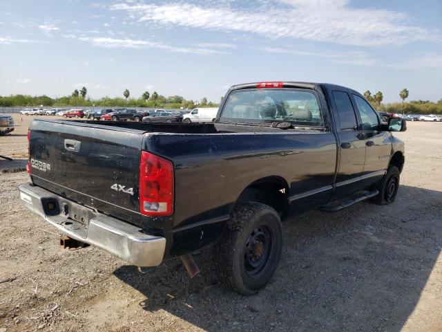 3D7KU28D54G177490 - 2004 DODGE RAM 2500 S BLACK photo 4