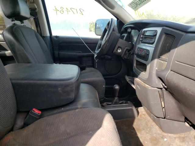 3D7KU28D54G177490 - 2004 DODGE RAM 2500 S BLACK photo 5