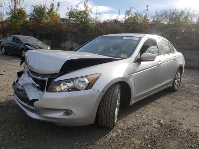 1HGCP36858A009808 - 2008 HONDA ACCORD EXL SILVER photo 2