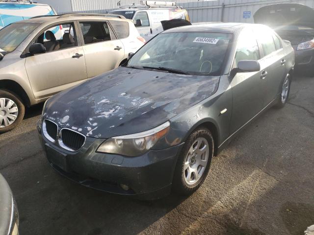 WBANA53524B173078 - 2004 BMW 5 SERIES GRAY photo 2