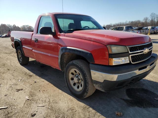 3GCEK14X86G164176 - 2006 CHEVROLET SILVERADO RED photo 1