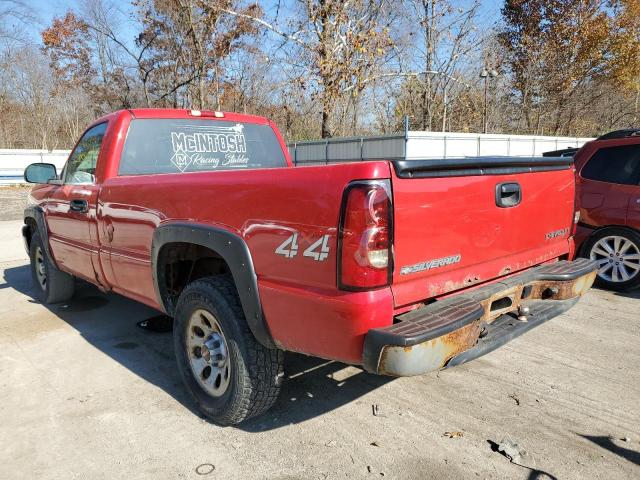 3GCEK14X86G164176 - 2006 CHEVROLET SILVERADO RED photo 3