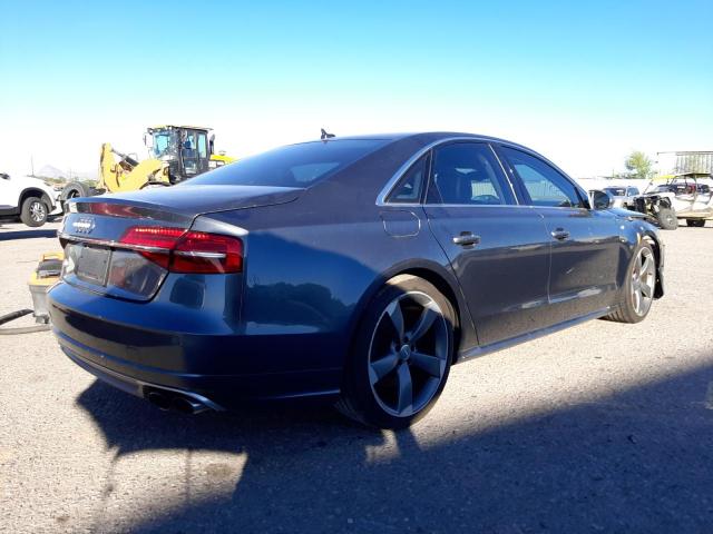 WAUJSAFD0GN009581 - 2016 AUDI S8 QUATTRO GRAY photo 4