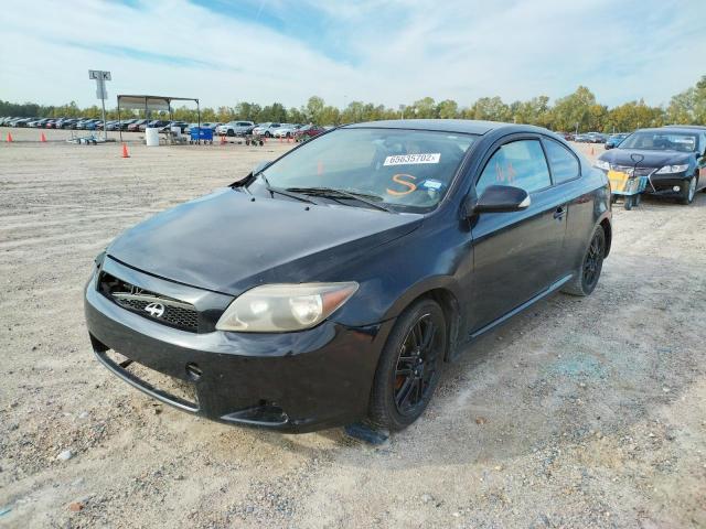 JTKDE167660138494 - 2006 TOYOTA SCION TC BLACK photo 2