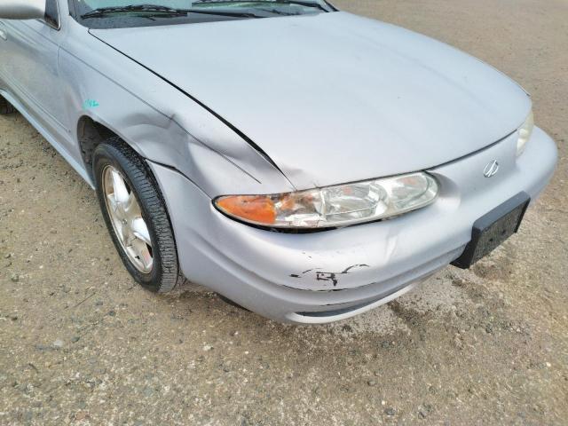 1G3NF52E7YC344705 - 2000 OLDSMOBILE ALERO GLS SILVER photo 9