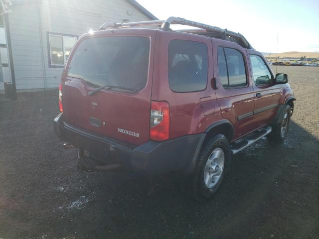 5N1ED28Y92C530058 - 2002 NISSAN XTERRA MAROON photo 4