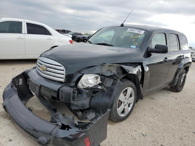 3GNBAAFW8BS604373 - 2011 CHEVROLET HHR LS BLACK photo 2