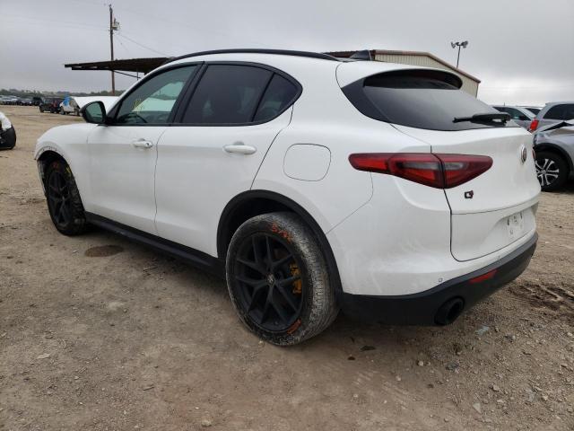 ZASPAKAN5K7C57383 - 2019 ALFA ROMEO STELVIO WHITE photo 3