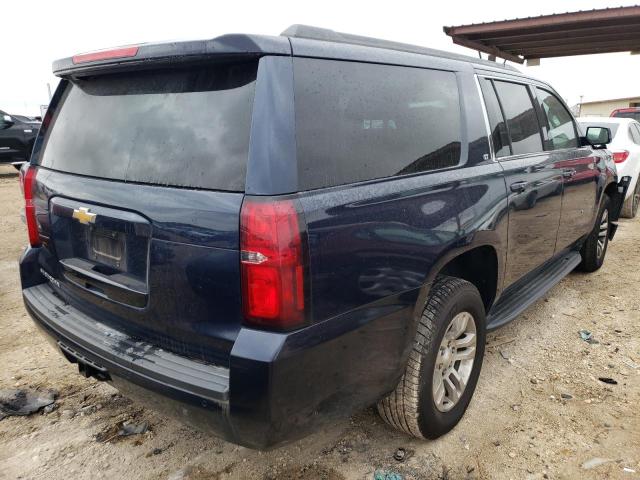 1GNSKHKC8HR357983 - 2017 CHEVROLET SUBURBAN K BLUE photo 4