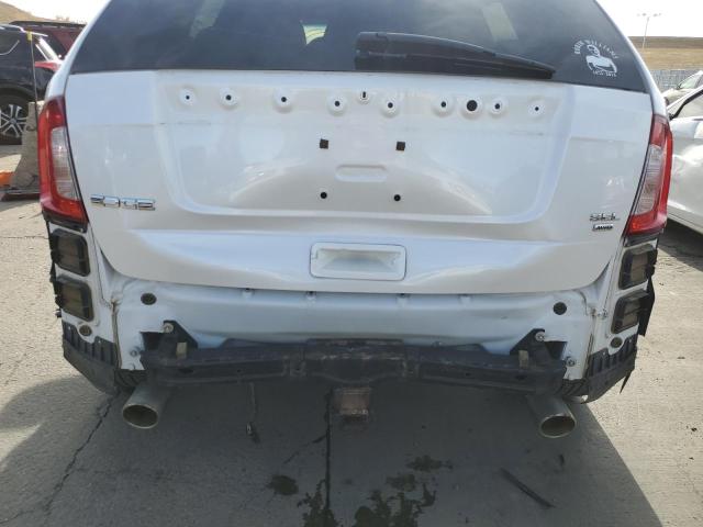 2FMDK4JC4DBB43271 - 2013 FORD EDGE SEL WHITE photo 9