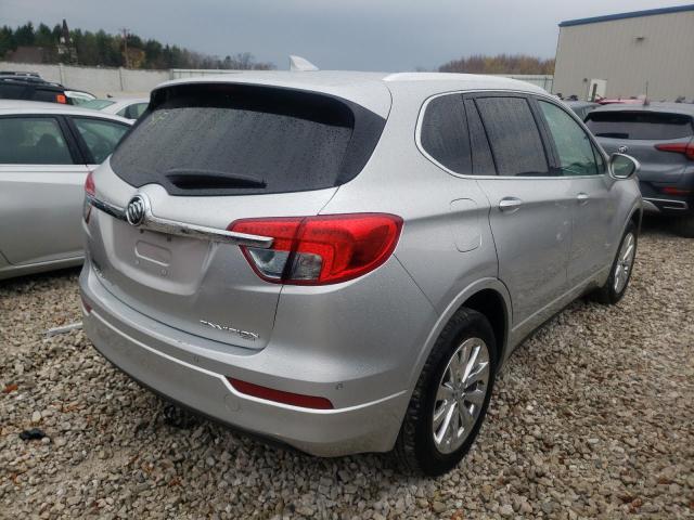 LRBFXDSA6HD101386 - 2017 BUICK ENVISION E SILVER photo 4