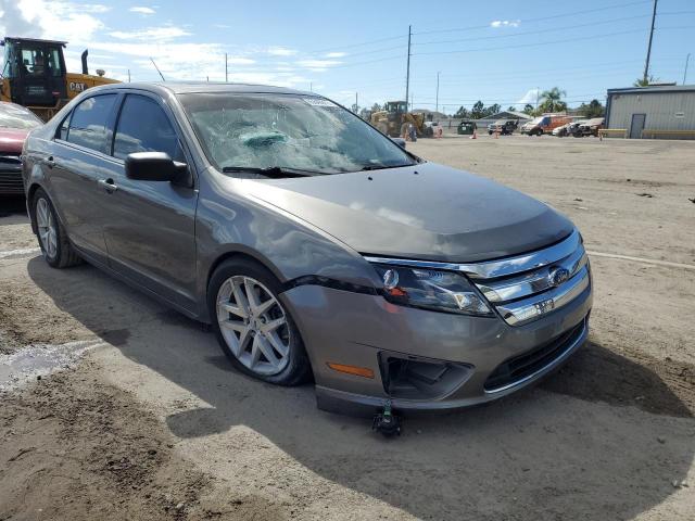 3FAHP0JA0AR226522 - 2010 FORD FUSION SEL GRAY photo 1