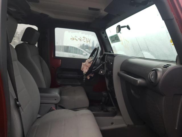 1J4GA59117L151372 - 2007 JEEP WRANGLER S BURGUNDY photo 5