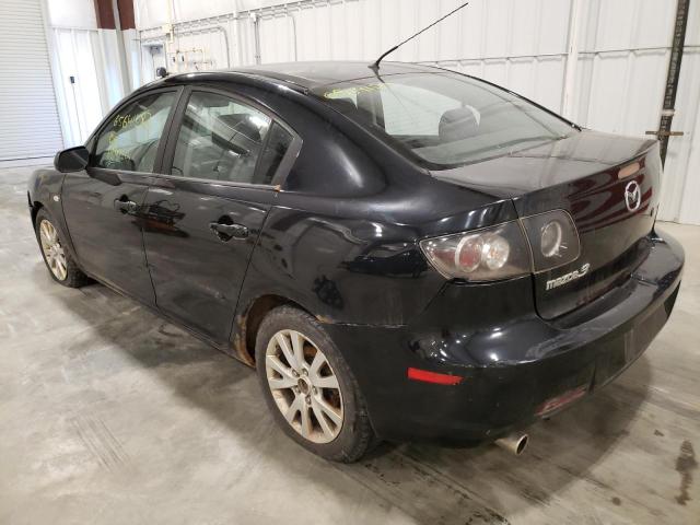 JM1BK32F971735957 - 2007 MAZDA MAZDA3 BLACK photo 3