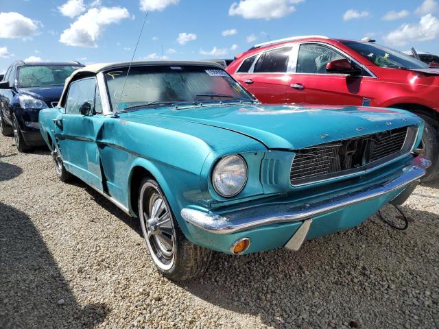 6F08T224178 - 1966 FORD MUSTANG TURQUOISE photo 1