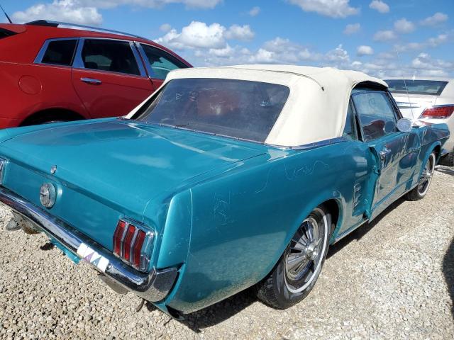 6F08T224178 - 1966 FORD MUSTANG TURQUOISE photo 4