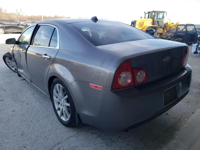 1G1ZE5E06CF166712 - 2012 CHEVROLET MALIBU LTZ ნაცრისფერი ფოტო 3