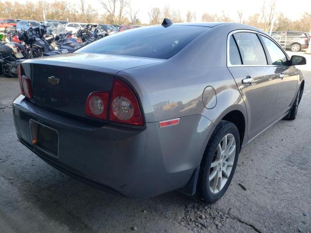 1G1ZE5E06CF166712 - 2012 CHEVROLET MALIBU LTZ ნაცრისფერი ფოტო 4