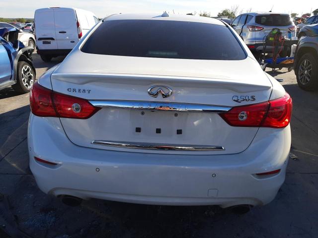 JN1FV7AP4GM420642 - 2016 INFINITI Q50 RED SP WHITE photo 6