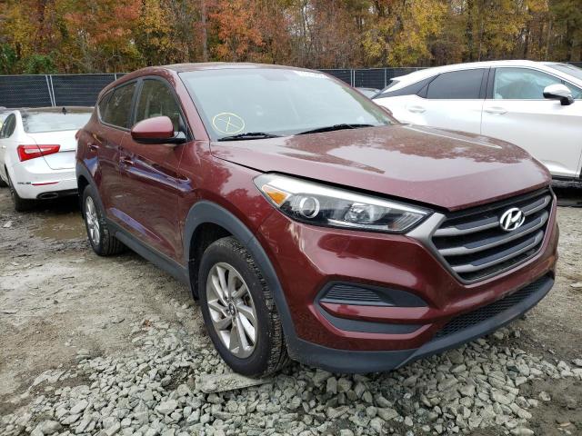 KM8J23A43GU106295 - 2016 HYUNDAI TUCSON SE MAROON photo 1