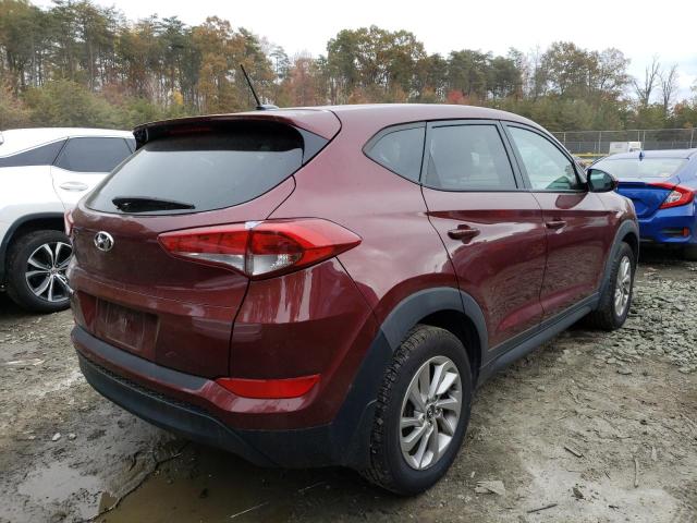 KM8J23A43GU106295 - 2016 HYUNDAI TUCSON SE MAROON photo 4