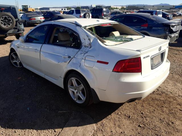 19UUA65566A010882 - 2006 ACURA 3.2TL WHITE photo 9