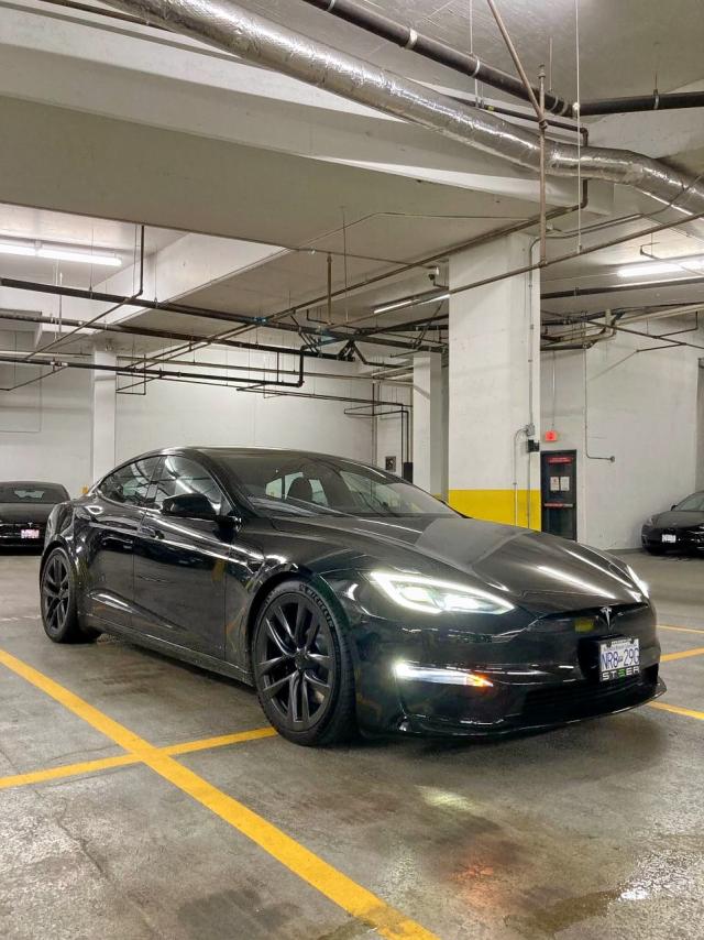 5YSJA1E53NF483461 - 2022 TESLA MODEL S BLACK photo 1