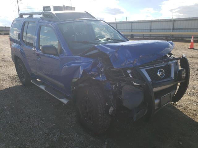 5N1AN0NW8EN812154 - 2014 NISSAN XTERRA X BLUE photo 1