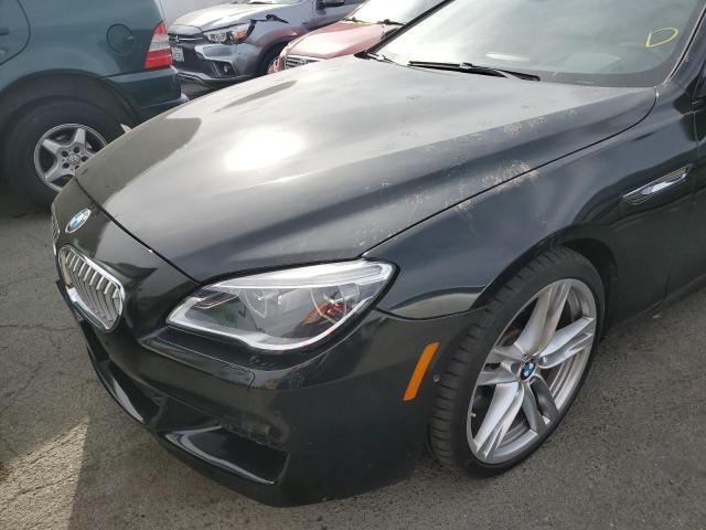 WBA6D4C53HD977616 - 2017 BMW 650 I GRAN BLACK photo 9