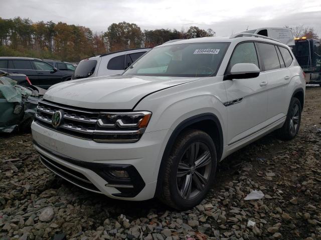 1V2PR2CA2JC595792 - 2018 VOLKSWAGEN ATLAS SE WHITE photo 2