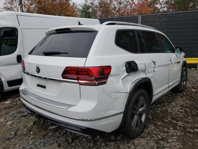 1V2PR2CA2JC595792 - 2018 VOLKSWAGEN ATLAS SE WHITE photo 4