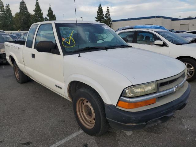 1GCCS19W618207421 - 2001 CHEVROLET S TRUCK S1 WHITE photo 1