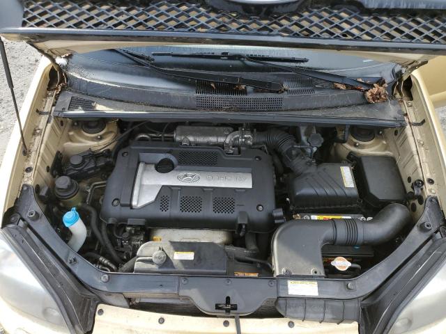 KM8JM12B85U073092 - 2005 HYUNDAI TUCSON GOLD photo 7