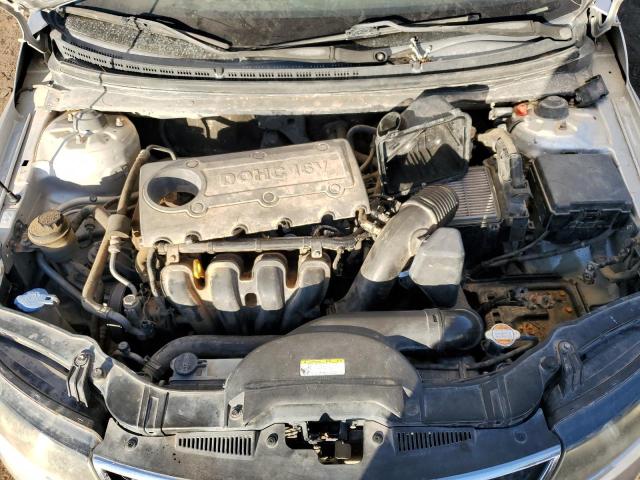 KNAFU4A26A5065118 - 2010 KIA FORTE EX SILVER photo 7