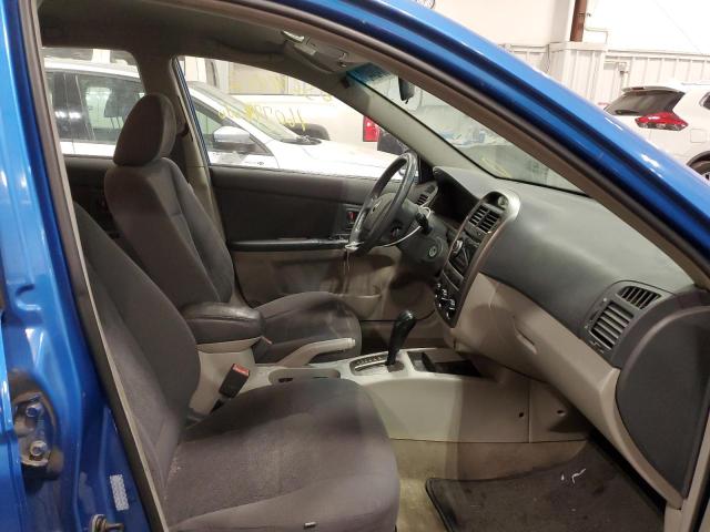 KNAFE161165337688 - 2006 KIA SPECTRA5 BLUE photo 5