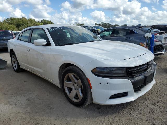 2C3CDXAG3KH658906 - 2019 DODGE CHARGER PO WHITE photo 1