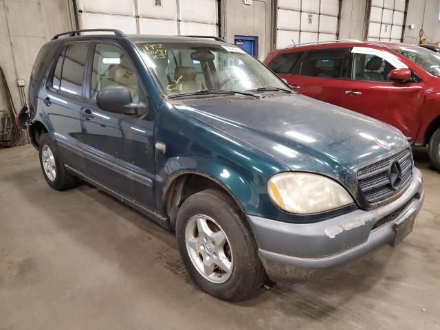 4JGAB54E2XA144750 - 1999 MERCEDES-BENZ ML 320 TEAL photo 1