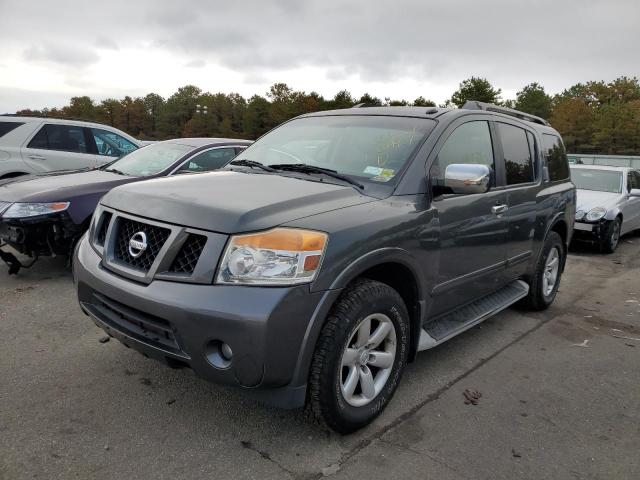 5N1AA0NC2CN609937 - 2012 NISSAN ARMADA BLACK photo 2