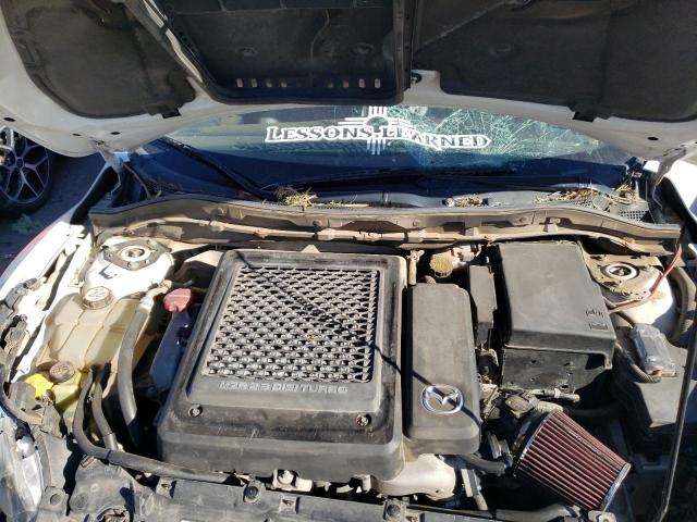 JM1BL1L30C1624956 - 2012 MAZDA SPEED 3 WHITE photo 11