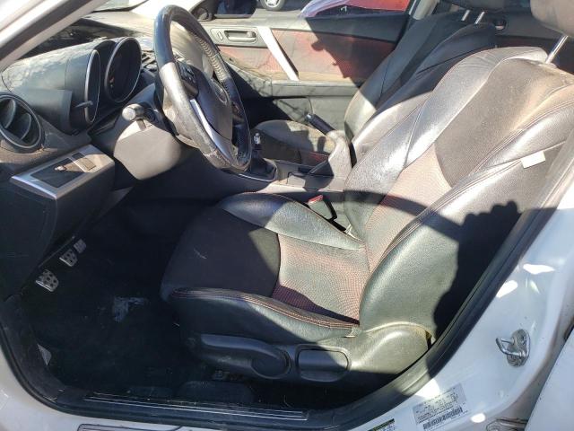 JM1BL1L30C1624956 - 2012 MAZDA SPEED 3 WHITE photo 7