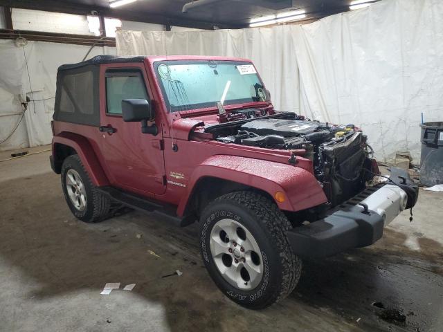 1C4AJWBG4DL514906 - 2013 JEEP WRANGLER S BURGUNDY photo 1