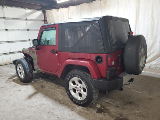 1C4AJWBG4DL514906 - 2013 JEEP WRANGLER S BURGUNDY photo 3