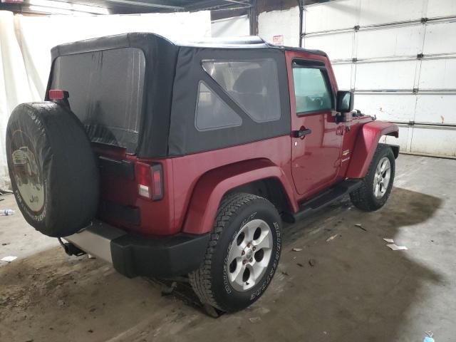 1C4AJWBG4DL514906 - 2013 JEEP WRANGLER S BURGUNDY photo 4