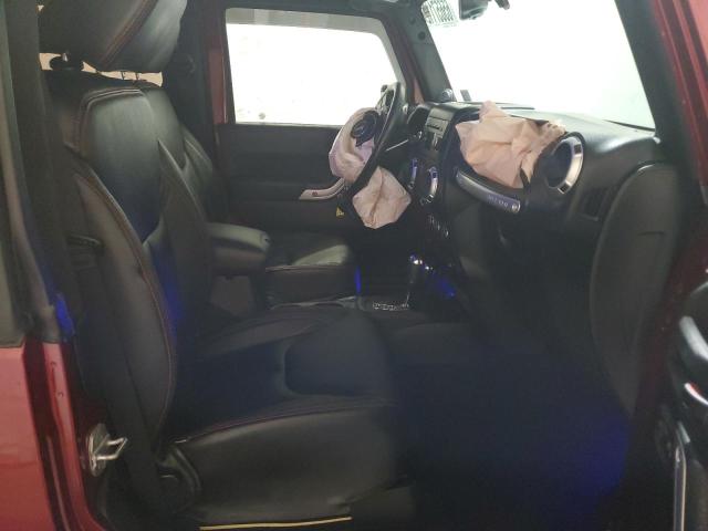 1C4AJWBG4DL514906 - 2013 JEEP WRANGLER S BURGUNDY photo 5