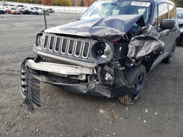 ZACCJBAB5JPH00064 - 2018 JEEP RENEGADE S GRAY photo 9