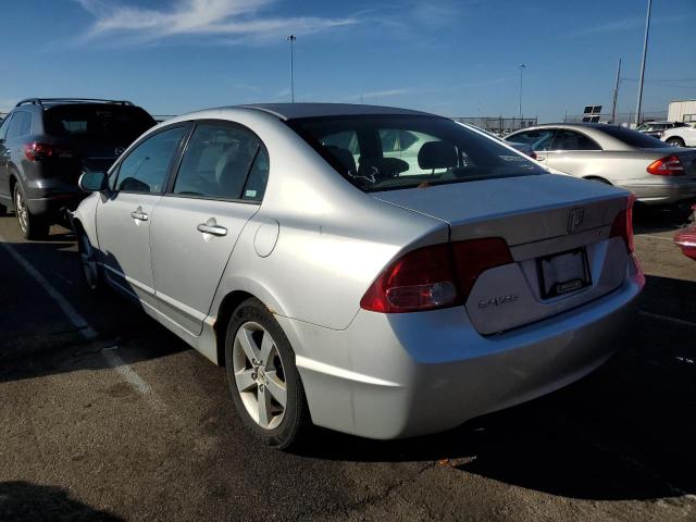 1HGFA16827L073777 - 2007 HONDA CIVIC EX SILVER photo 3