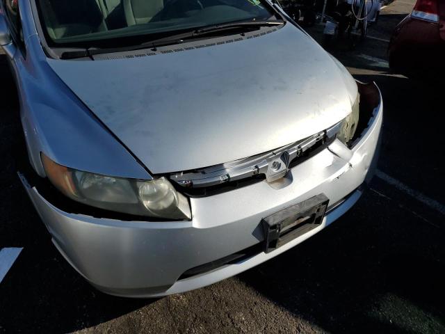 1HGFA16827L073777 - 2007 HONDA CIVIC EX SILVER photo 9