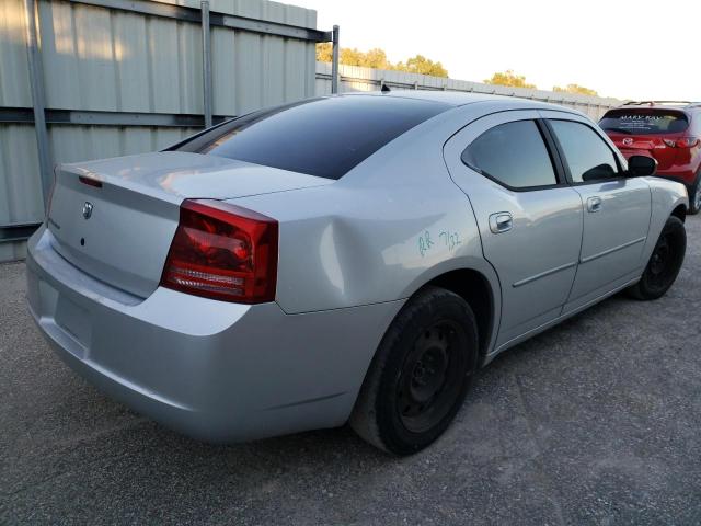 2B3KA43R58H229693 - 2008 DODGE CHARGER SILVER photo 4