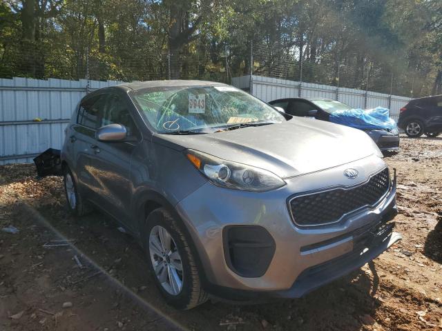 KNDPM3AC6J7317187 - 2018 KIA SPORTAGE L GRAY photo 1