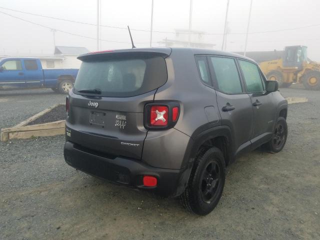 ZACCJBAB9HPG08269 - 2017 JEEP RENEGADE S GRAY photo 4